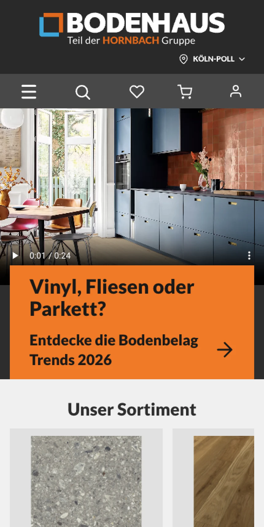 HORNBACH Bodenhaus Mobile
